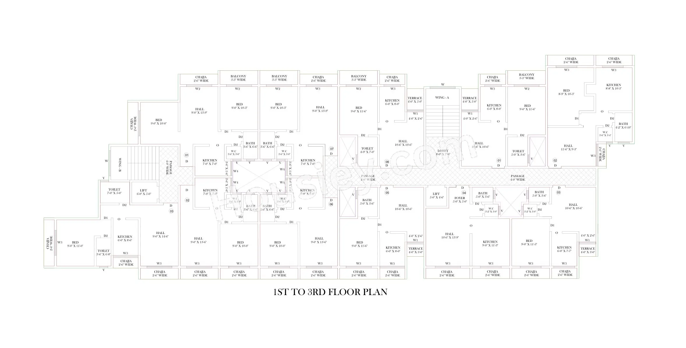 Kalyan Aashiyana Floor plan 3